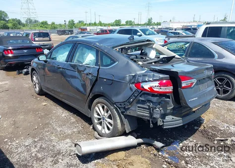 2020 Ford Fusion Se из США, поврежденный, VIN 3FA6P0HD6LR198106